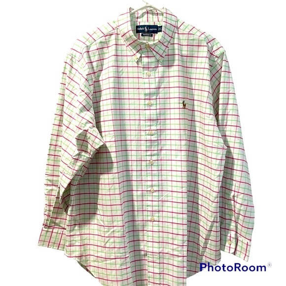 Ralph Lauren Other - Ralph Lauren Long Sleeve Button Up Shirt Plaid  Size 17 New Without Tags…